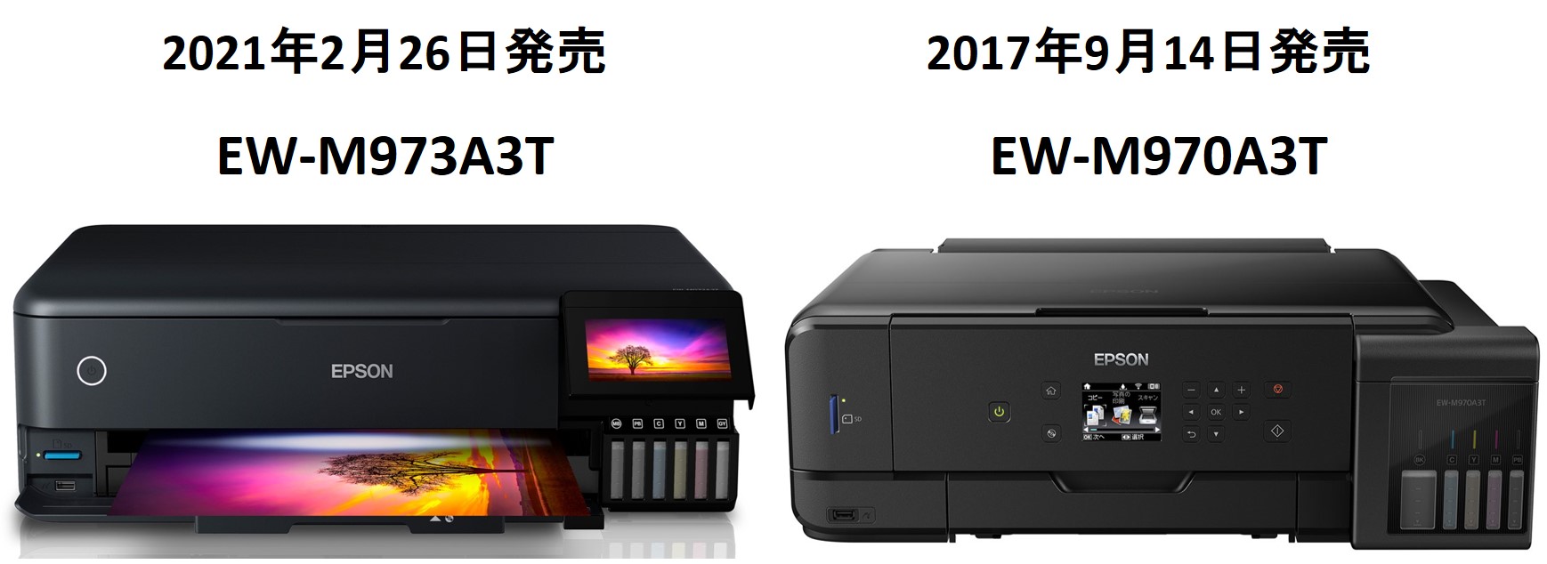2021年最新版】 EW-M973A3TとEW-M970A3Tは何が違う？ - インク塾